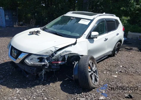 2017 Nissan Rogue Sl из США, поврежденный, VIN 5N1AT2MVXHC828883